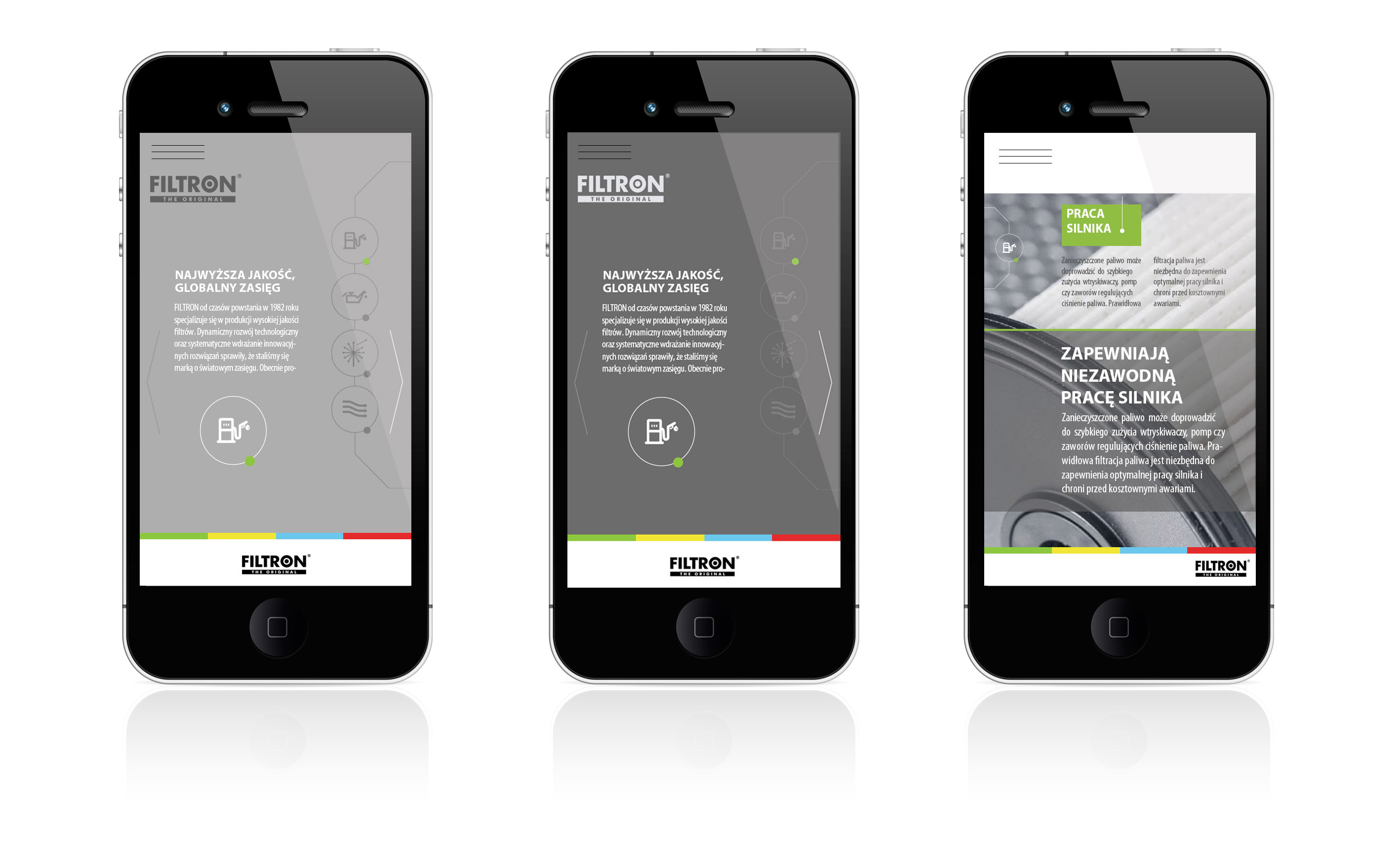 Aplikacja mobilna dla marki FILTRON